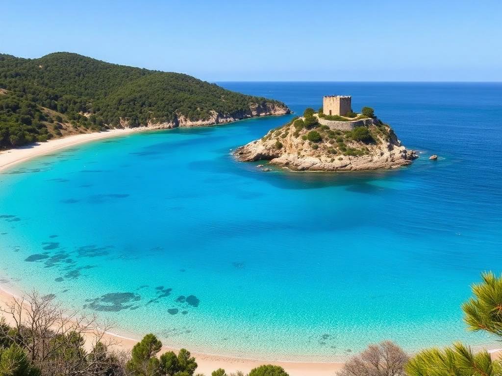 Plage de Pinarello - Corse du Sud